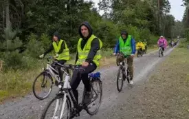 Galeria aktualności II Rodzinny Rajd Rowerowy w Wysokiej Kamieńskiej 6