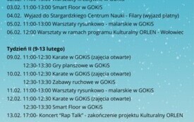 Galeria aktualności Ferie zimowe z GOKiS zapowiadają się aktywnie, kreatywnie i bardzo kulturalnie! 1
