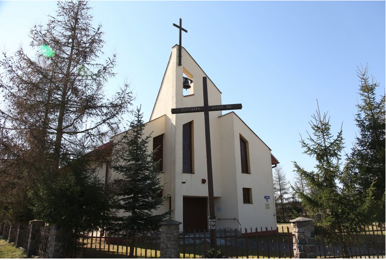 kościół Wysoka Kamieńska