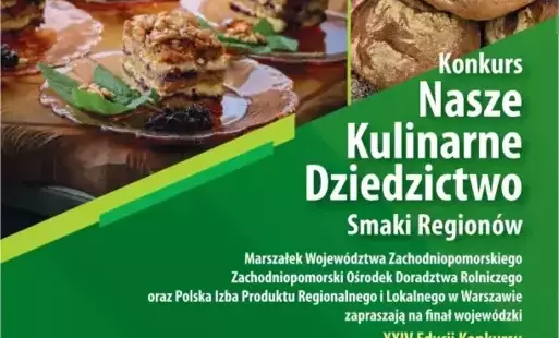 Plakat konkursu dziedzictwo kulinarne