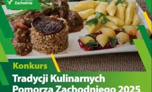 Wykadrowana część plakatu konkursu tradycji kulinarnych