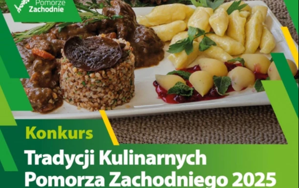 Wykadrowana część plakatu konkursu tradycji kulinarnych