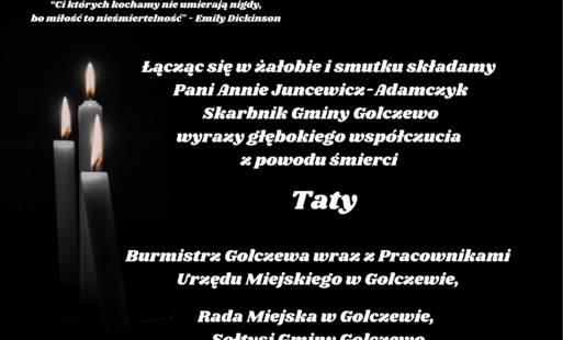 Zdjęcie do Kondolencje